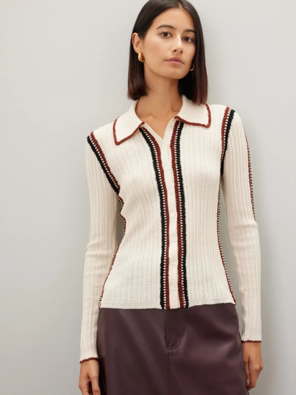 Riva Ribbed Top - Picture 3 of 5